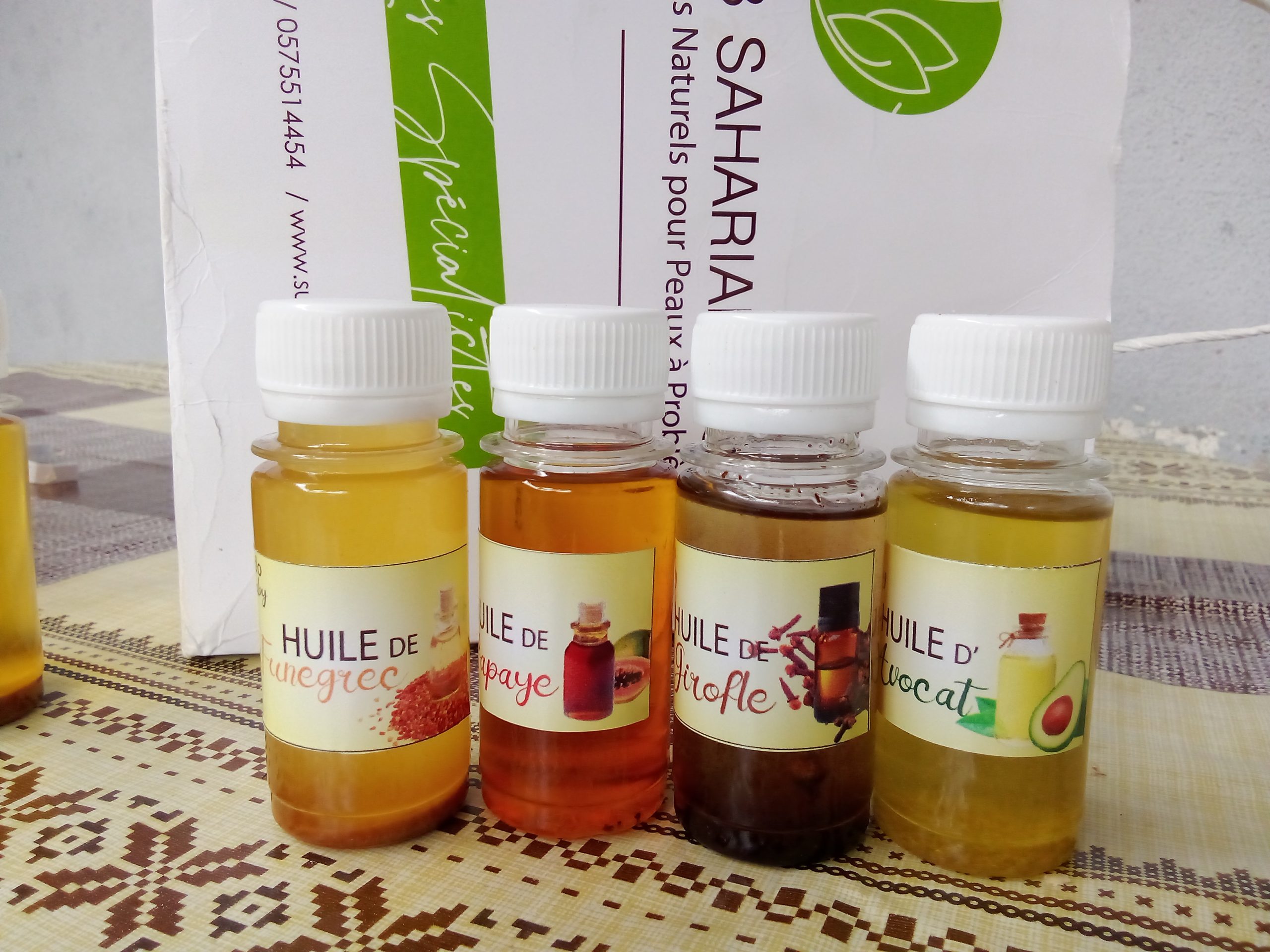 Vente d'huile pour la pousse des cheveux