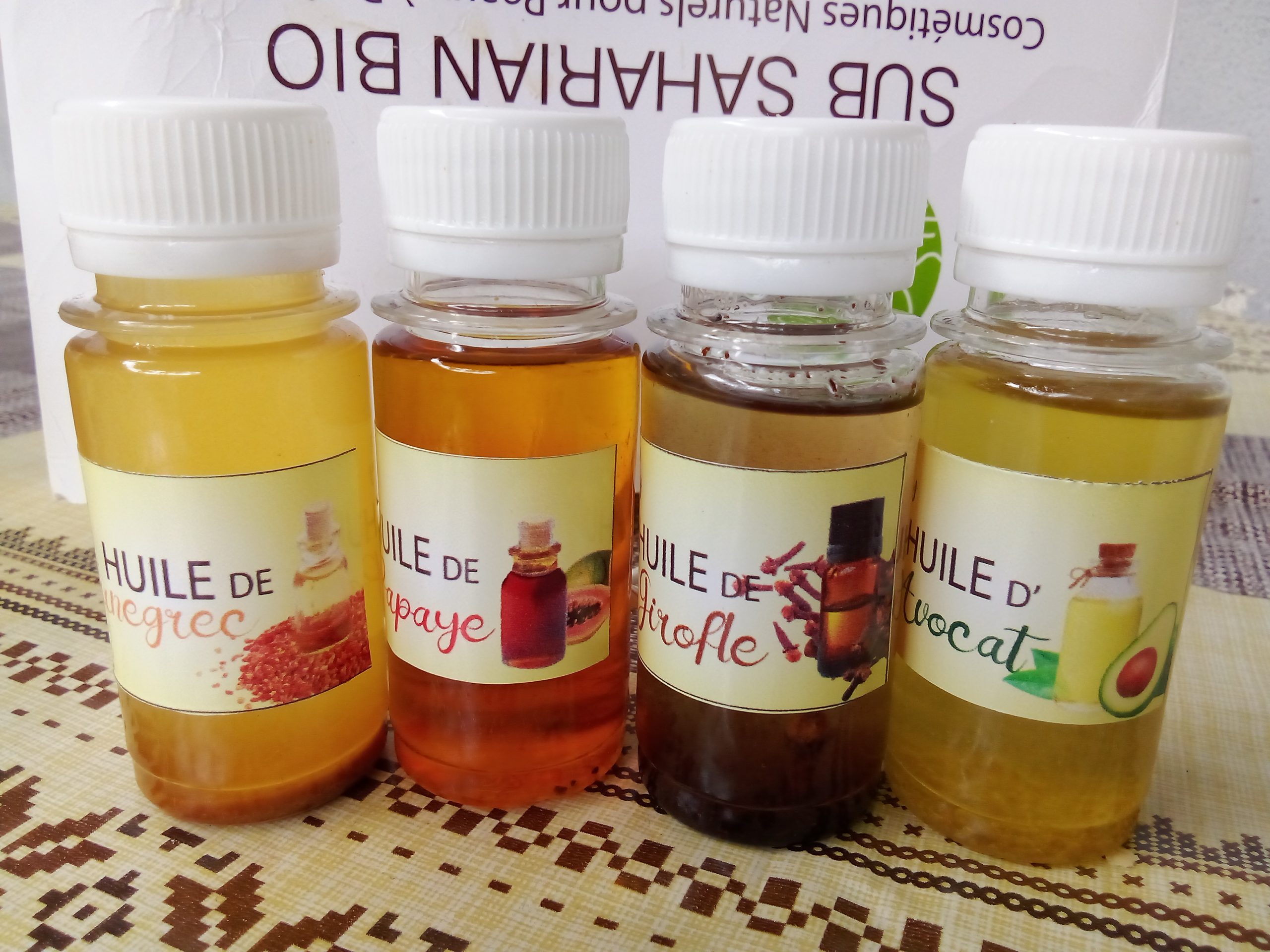 Vente d'huile pour la pousse des cheveux