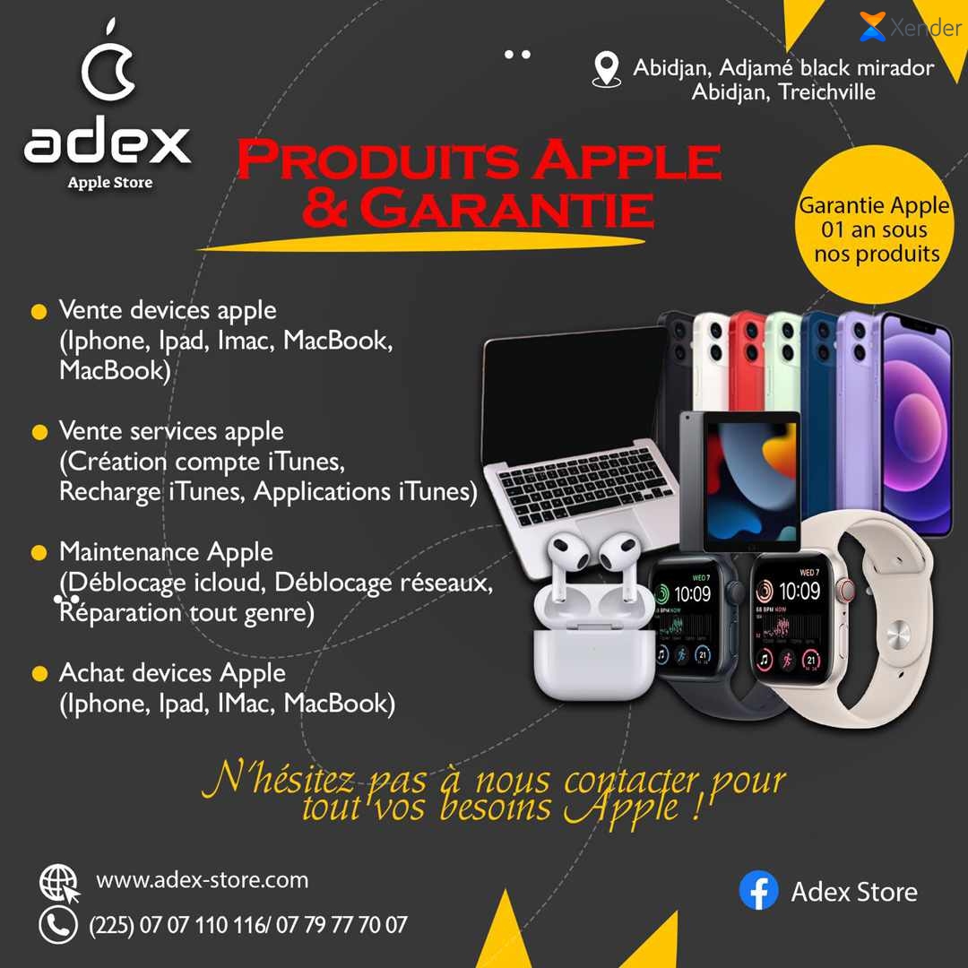 Adex Apple stores