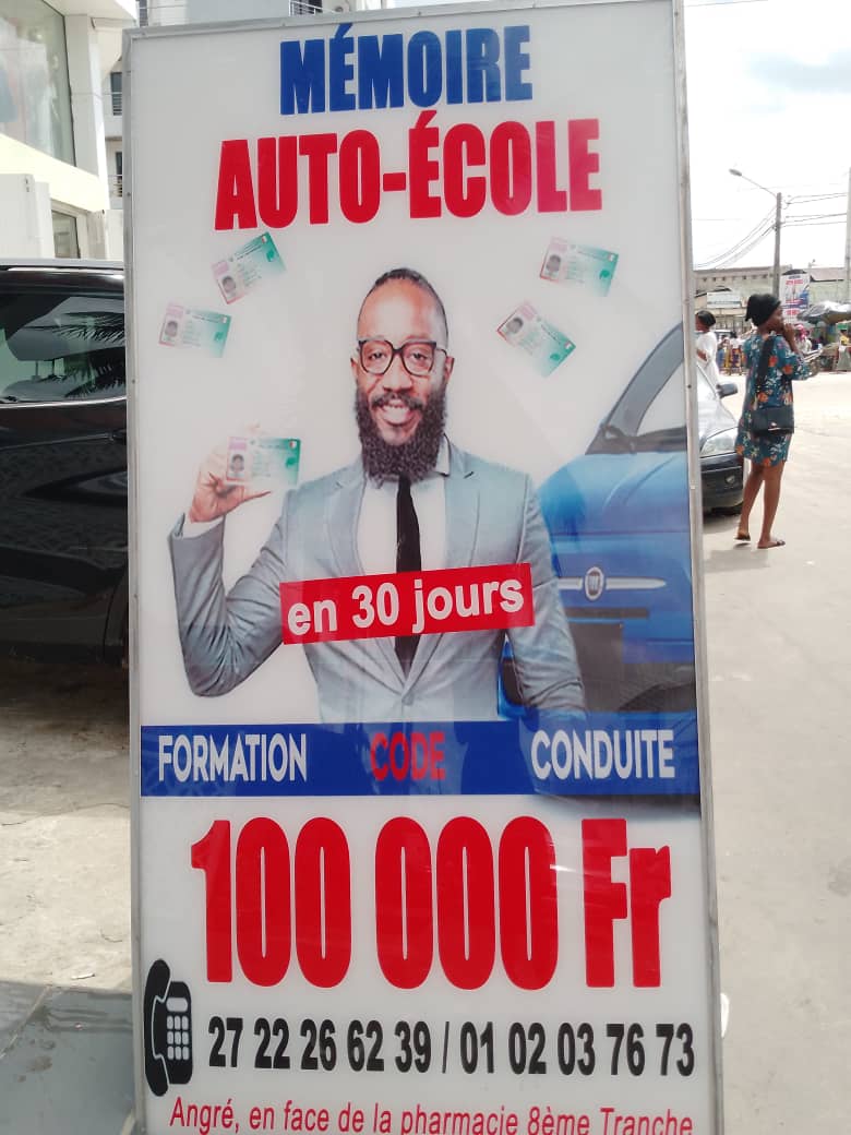 Mémoire Auto-Ecole