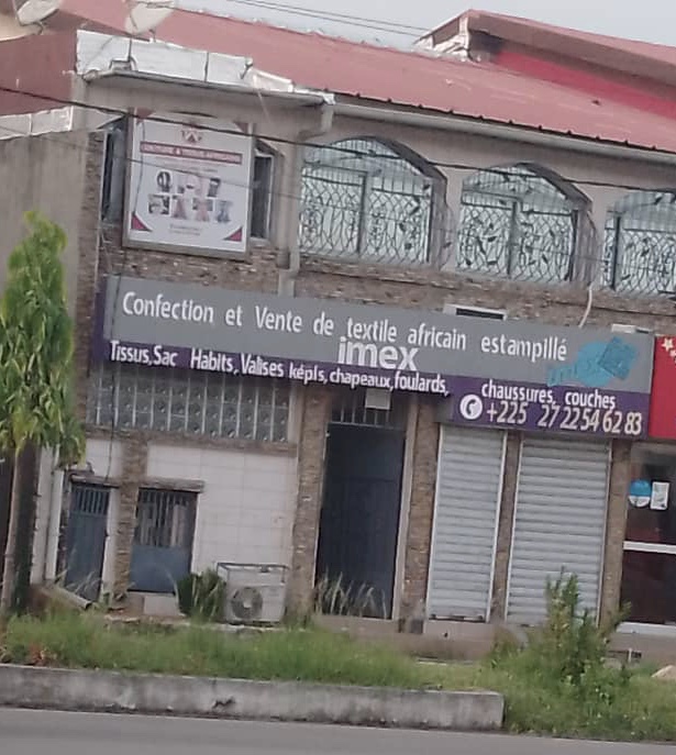 Magasin de confection du textile