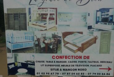 Menuisier la grâce de Dieu