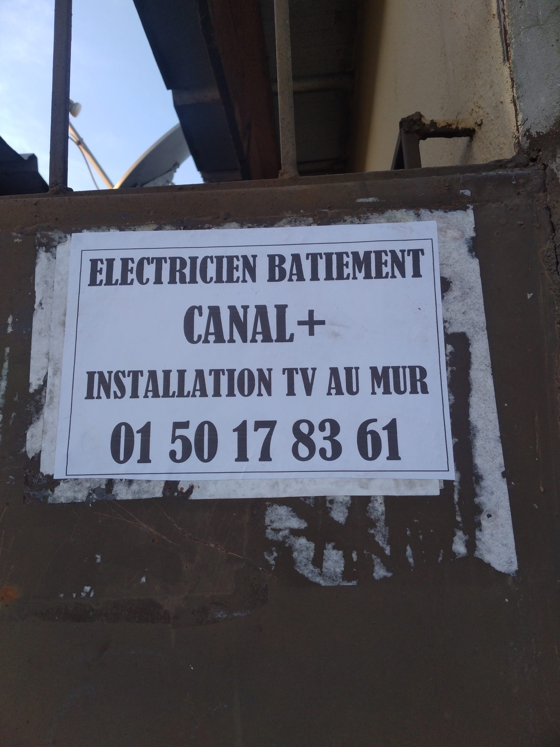 Technicien canal