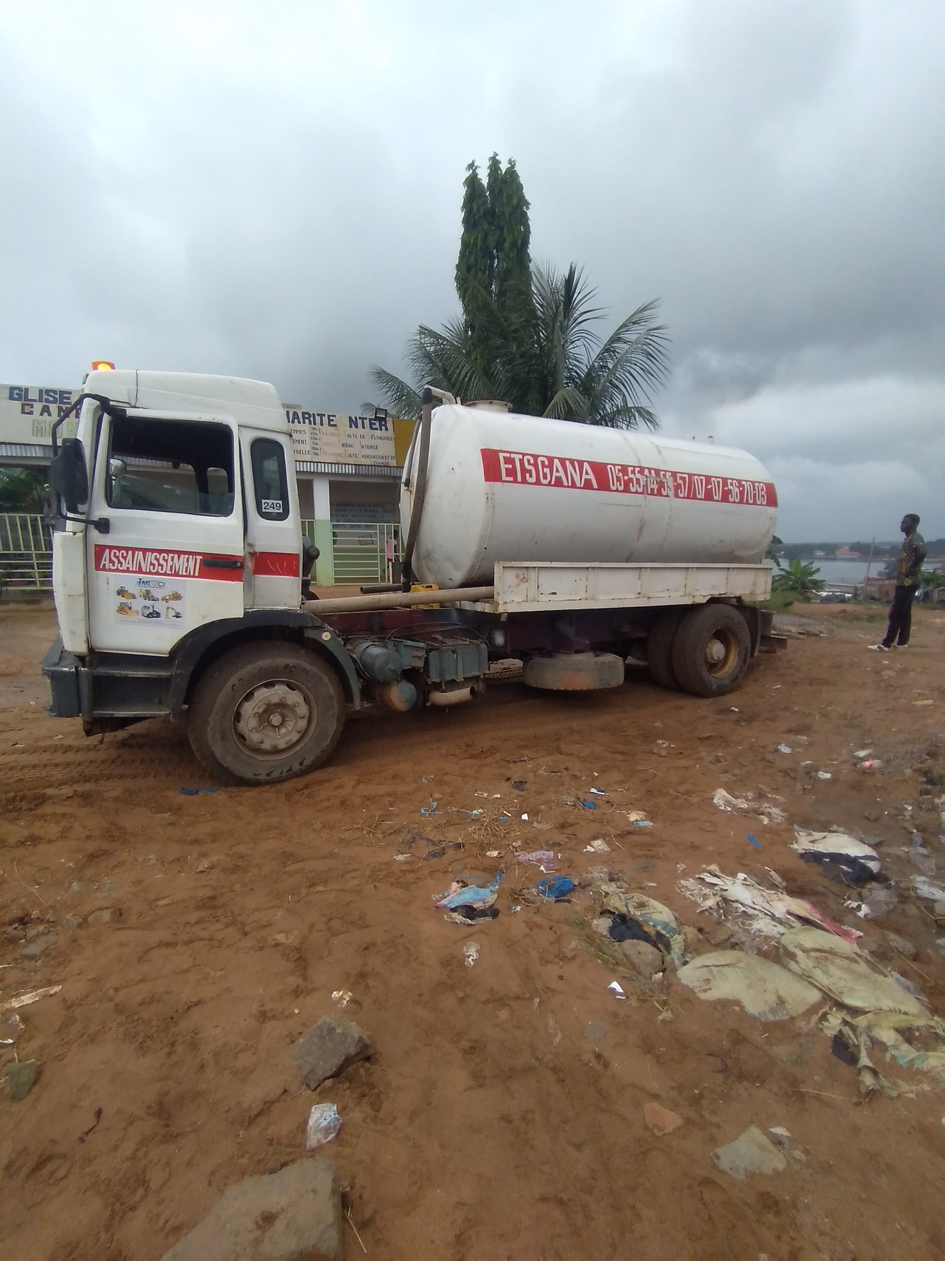 Super camion de vidange
