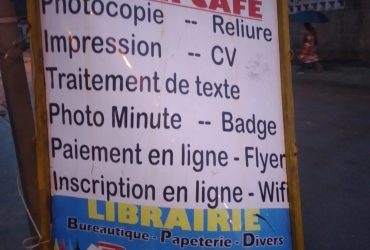 Cyber café de qualité
