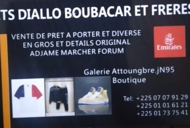 Nous avons des prèt à porter de qualités pour vous
