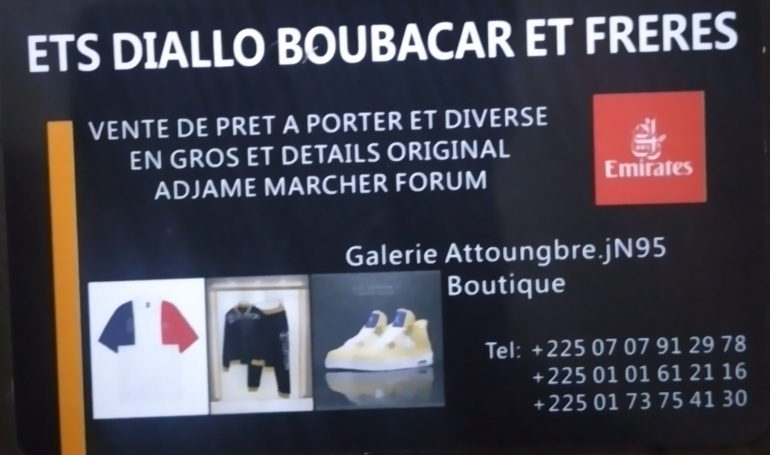 Nous avons des prèt à porter de qualités pour vous