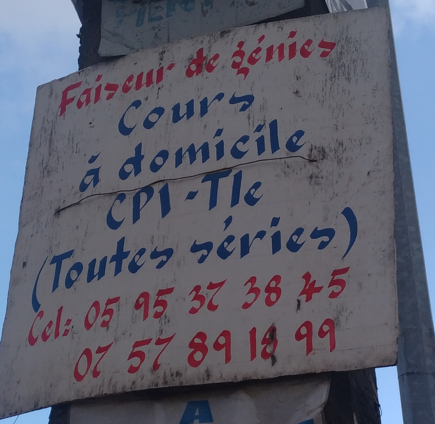 Répétiteur excellent et dynamique