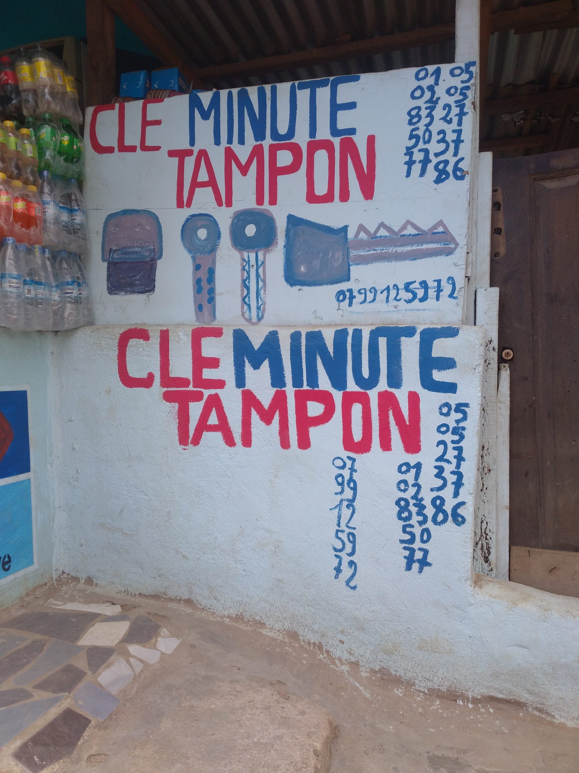 Je peux faire les clefs minute ou clef de secours