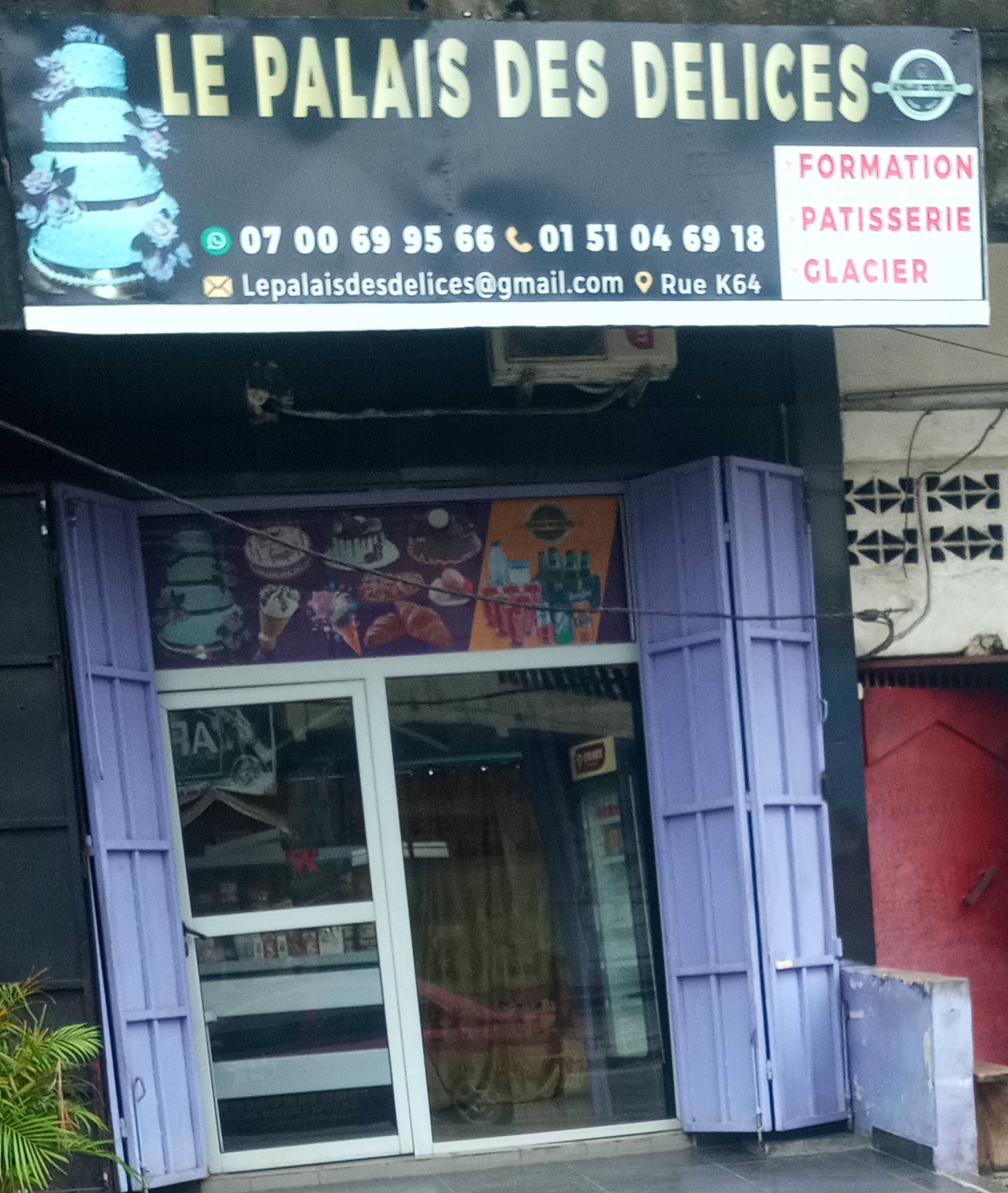 Pâtisserie Formation Glacier