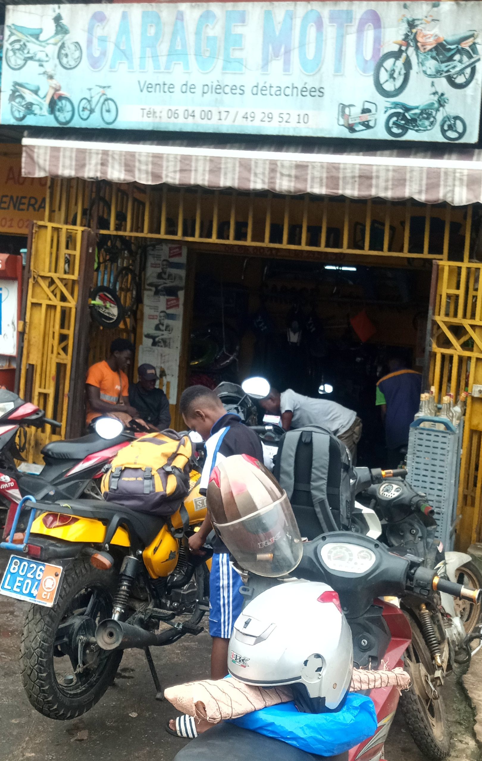 Mécanicien de moto