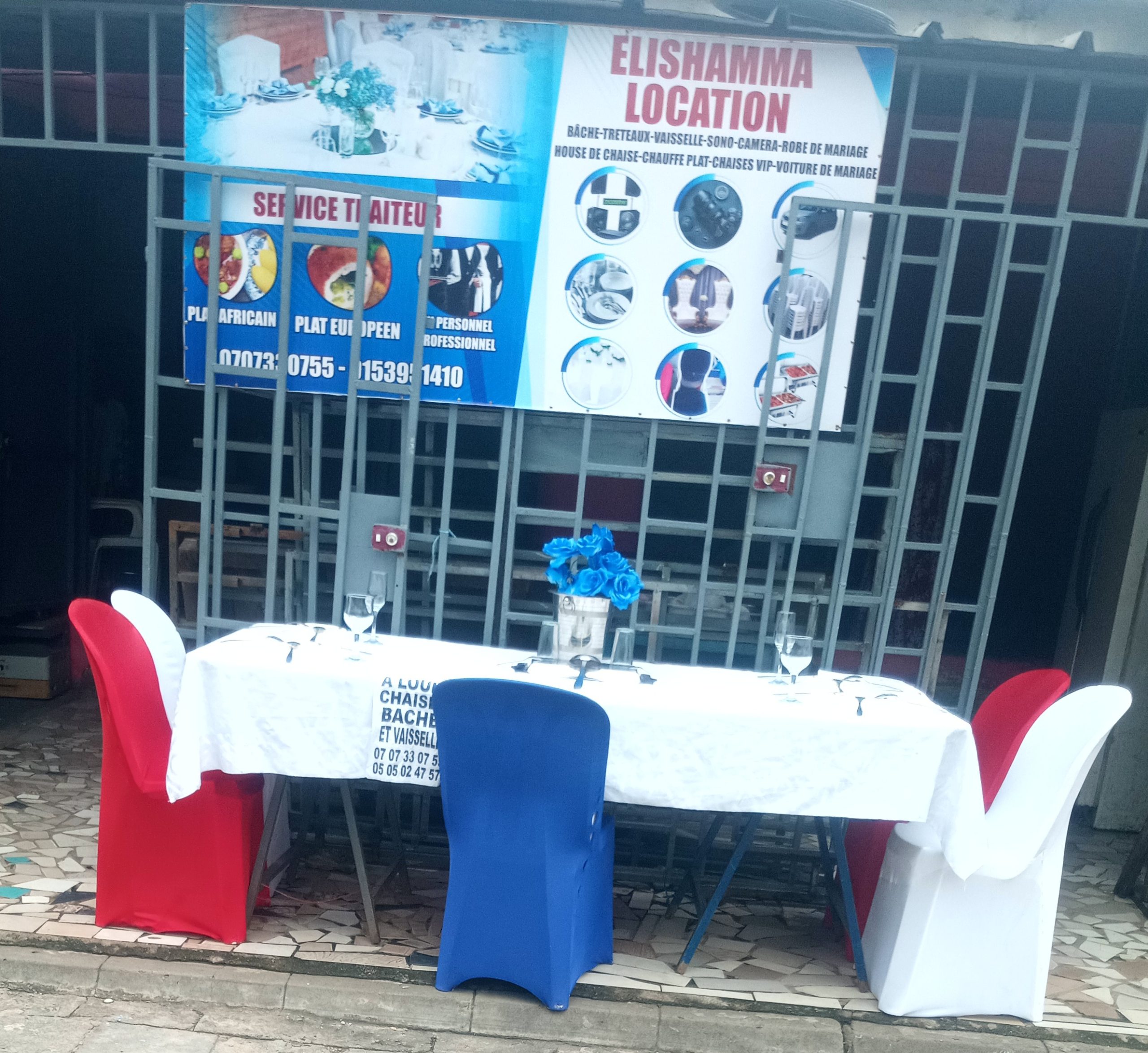 Elishamma location (service traiteur)