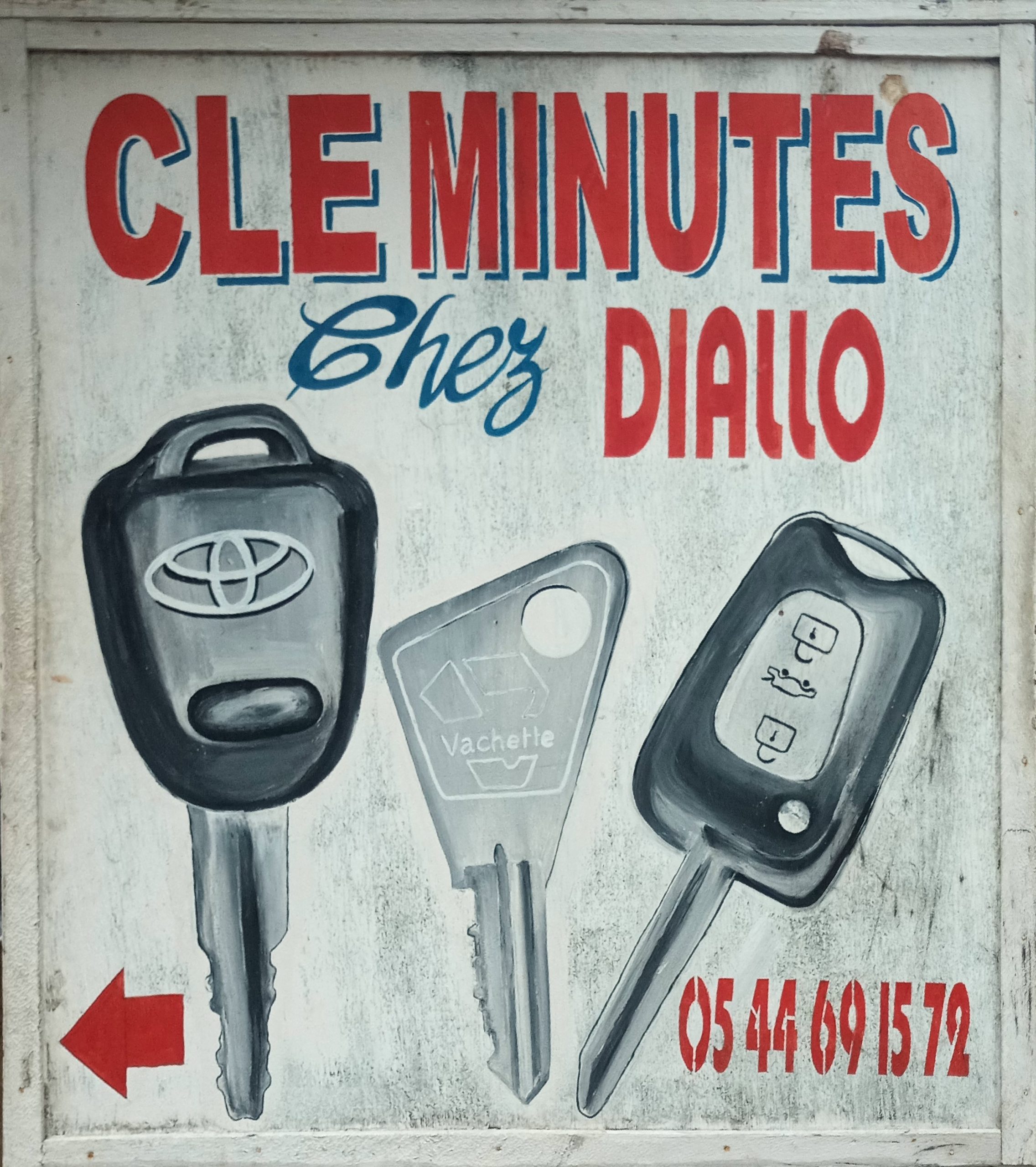 Clé minutes chez Diallo