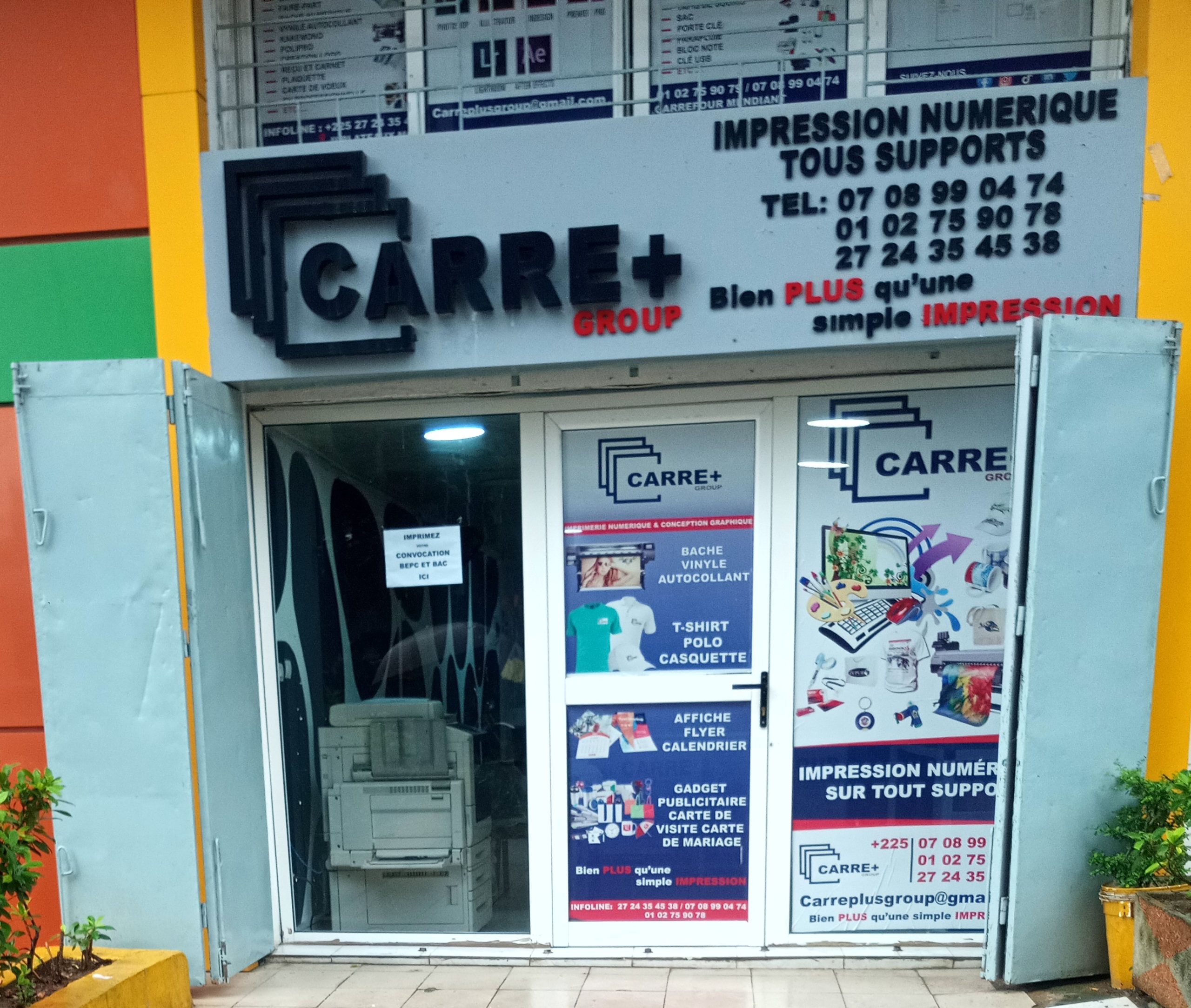 Carré Plus group bien plus qu'une simple impression