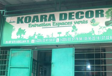Koara décor Entretien Espaces Verts