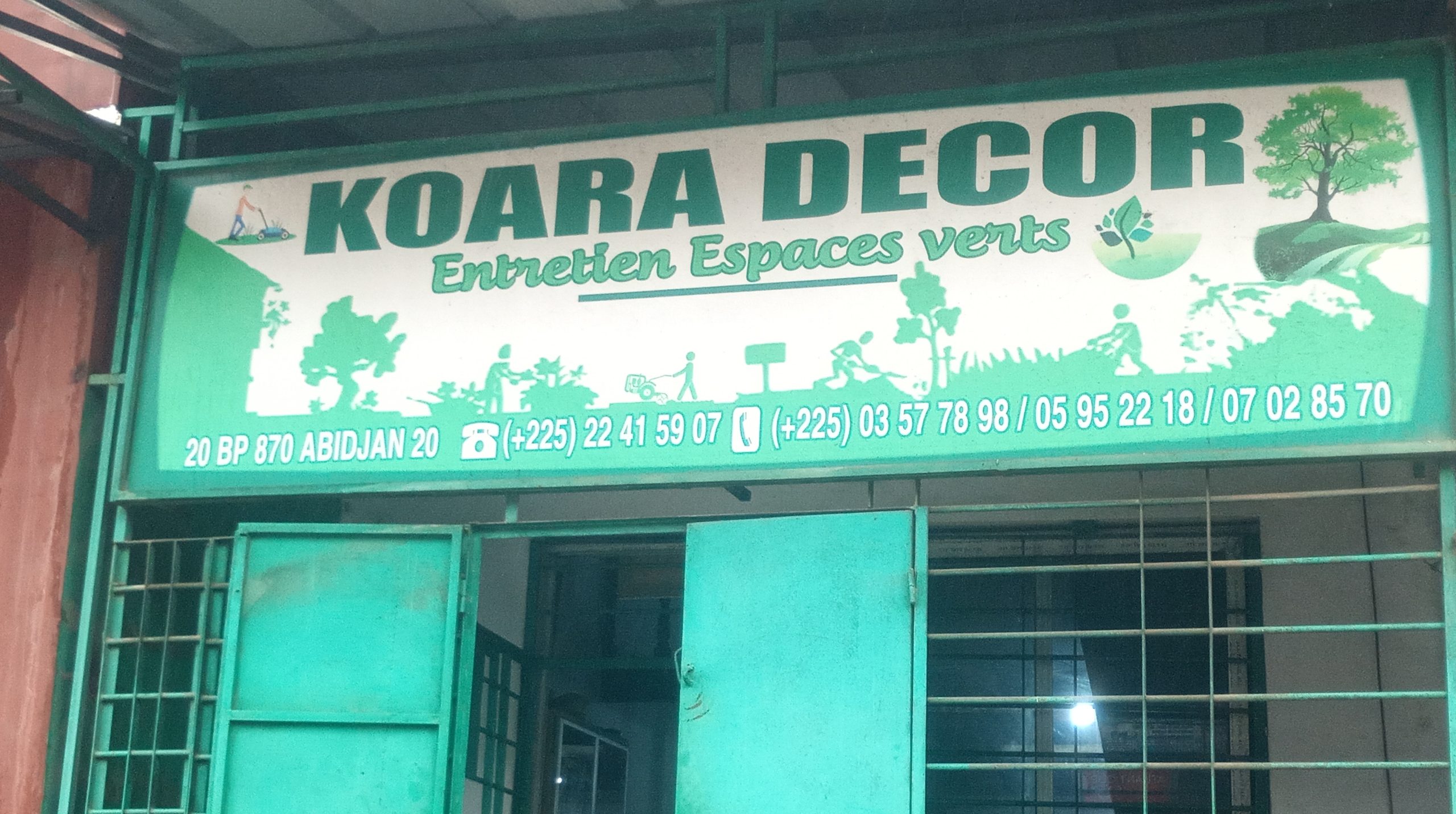 Koara décor Entretien Espaces Verts