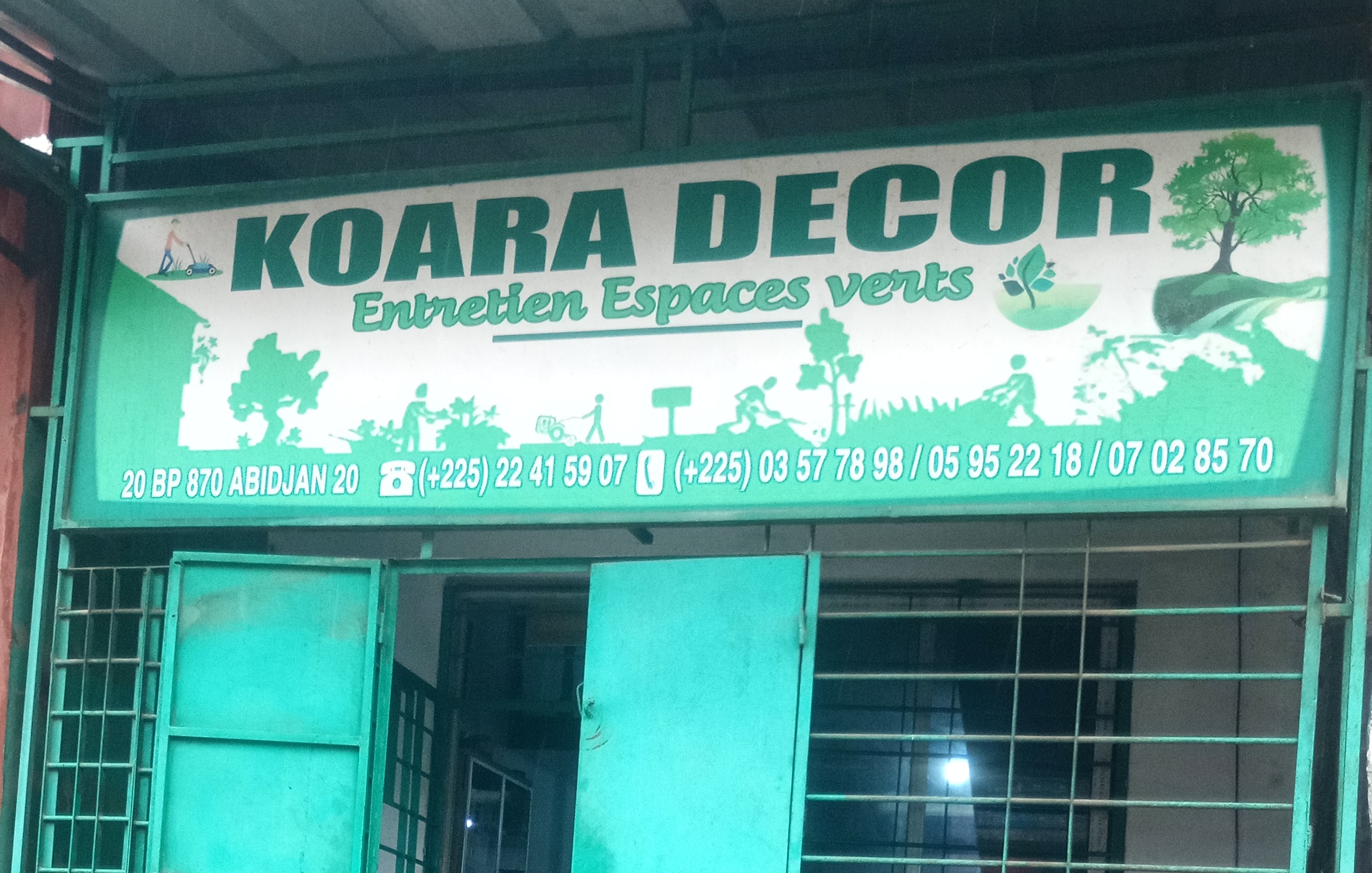 Koara décor Entretien Espaces Verts