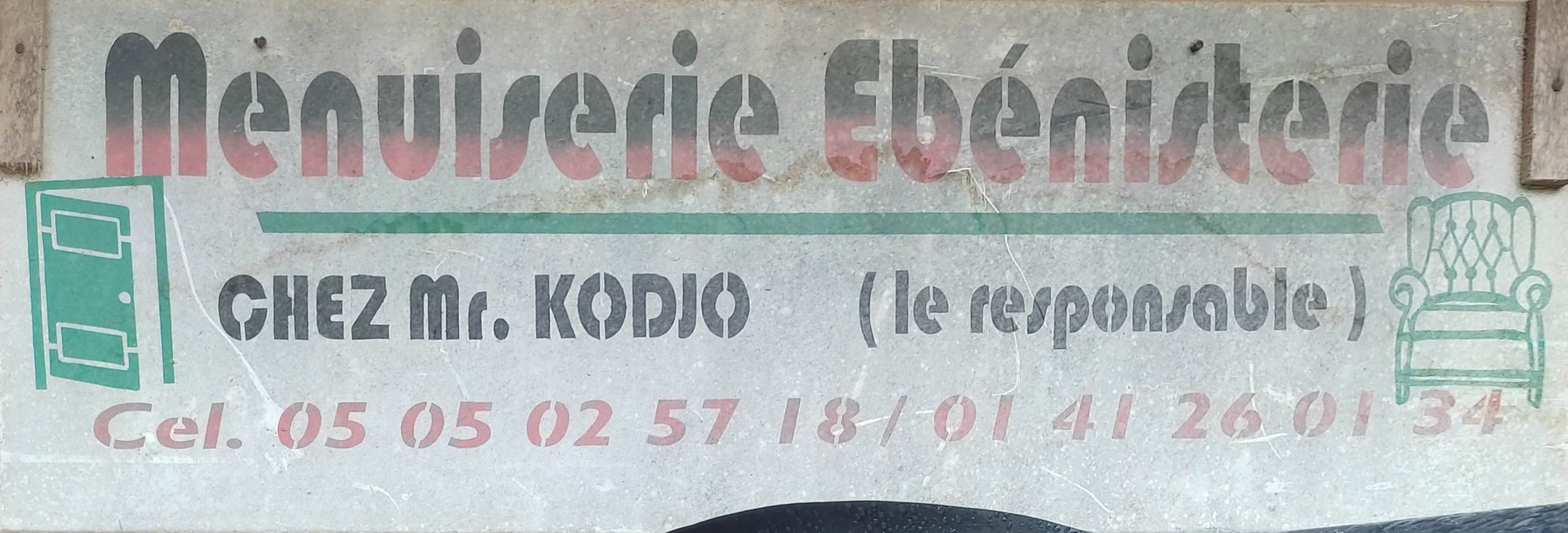 Kodjo- menuisier ébéniste professionnel