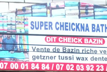 Super Cheickna Bathily vente de Bazin