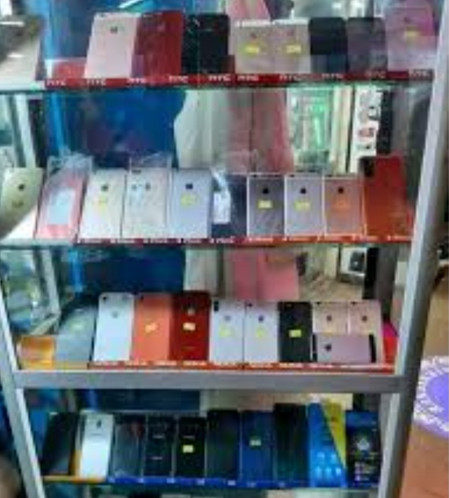 Excellent commerçante de téléphone portable