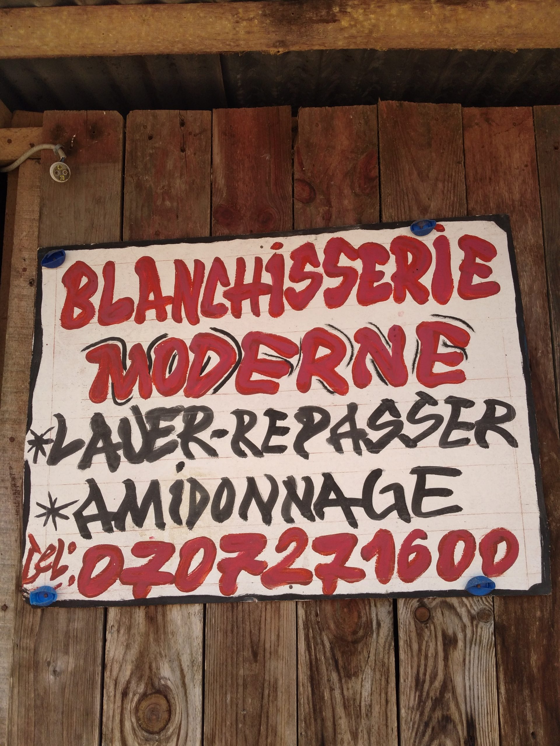 Blanchisserie moderne