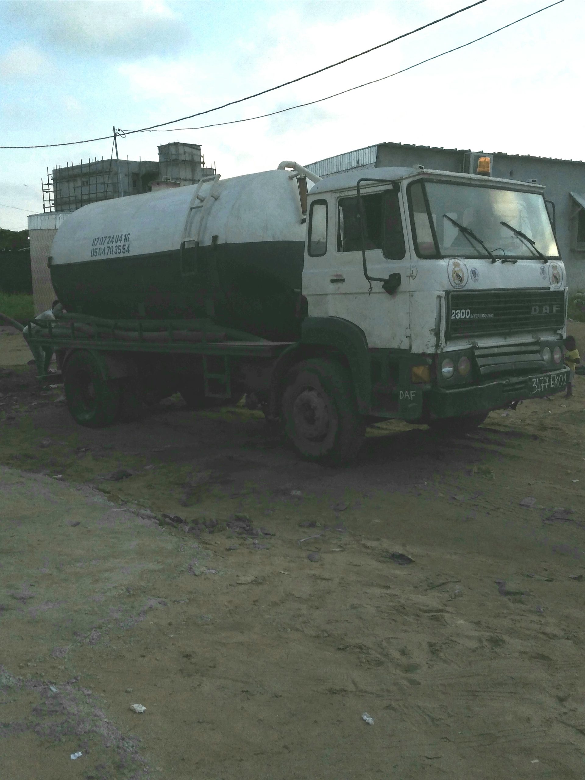Camion de vidange