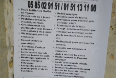 L'administration tradipraticien