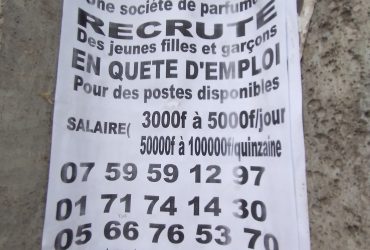 Job de vacance