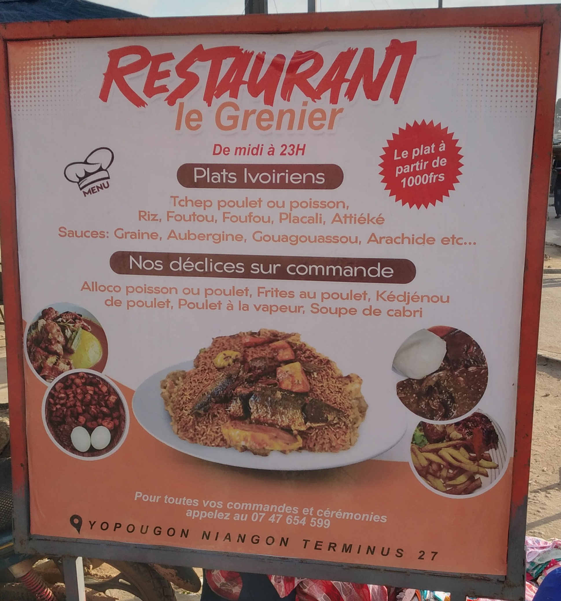 Restaurant le grenier