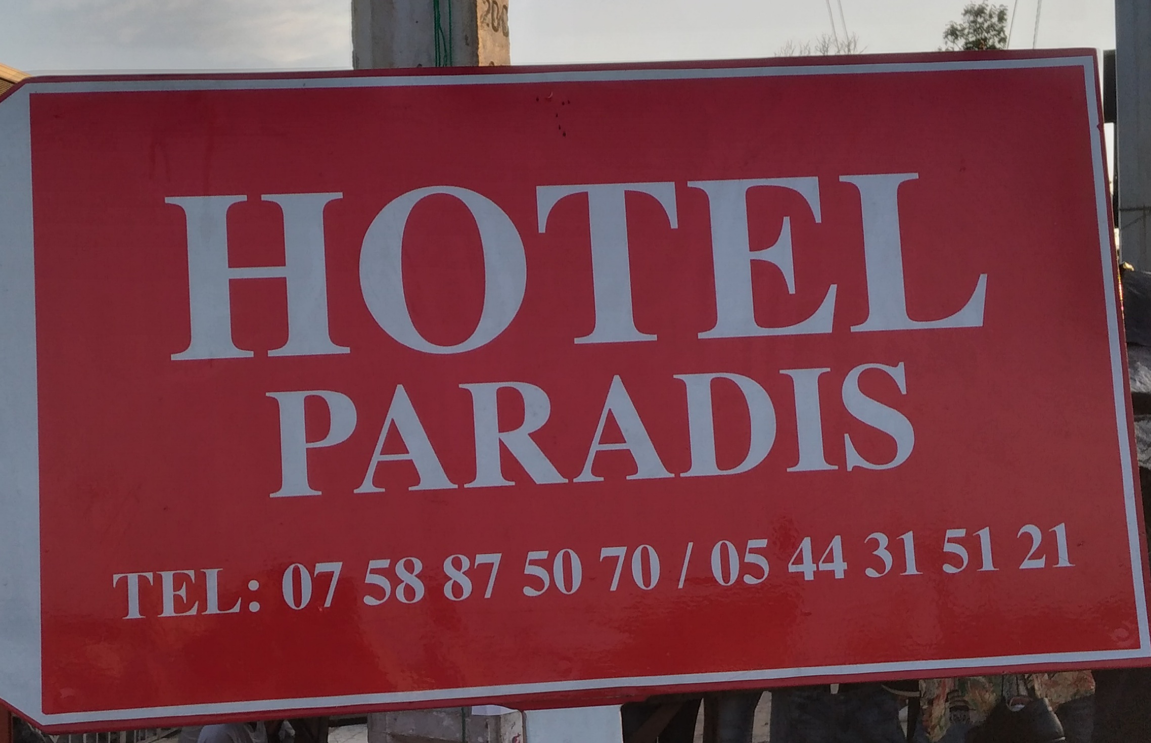Hôtel le paradis