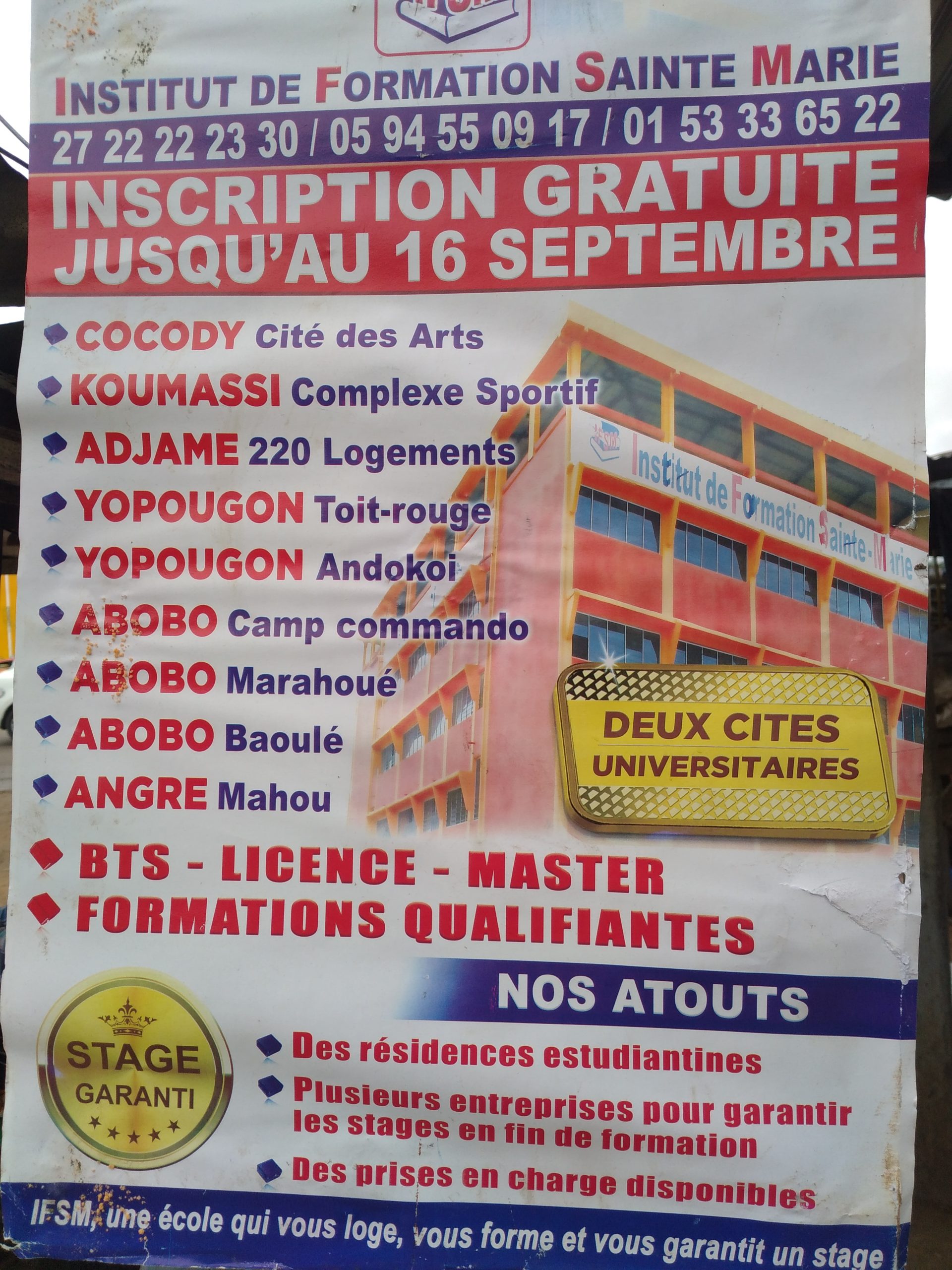 Institut de formation St marie
