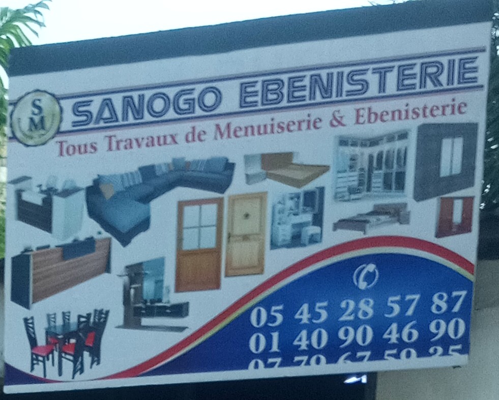Sanogo ébénisterie