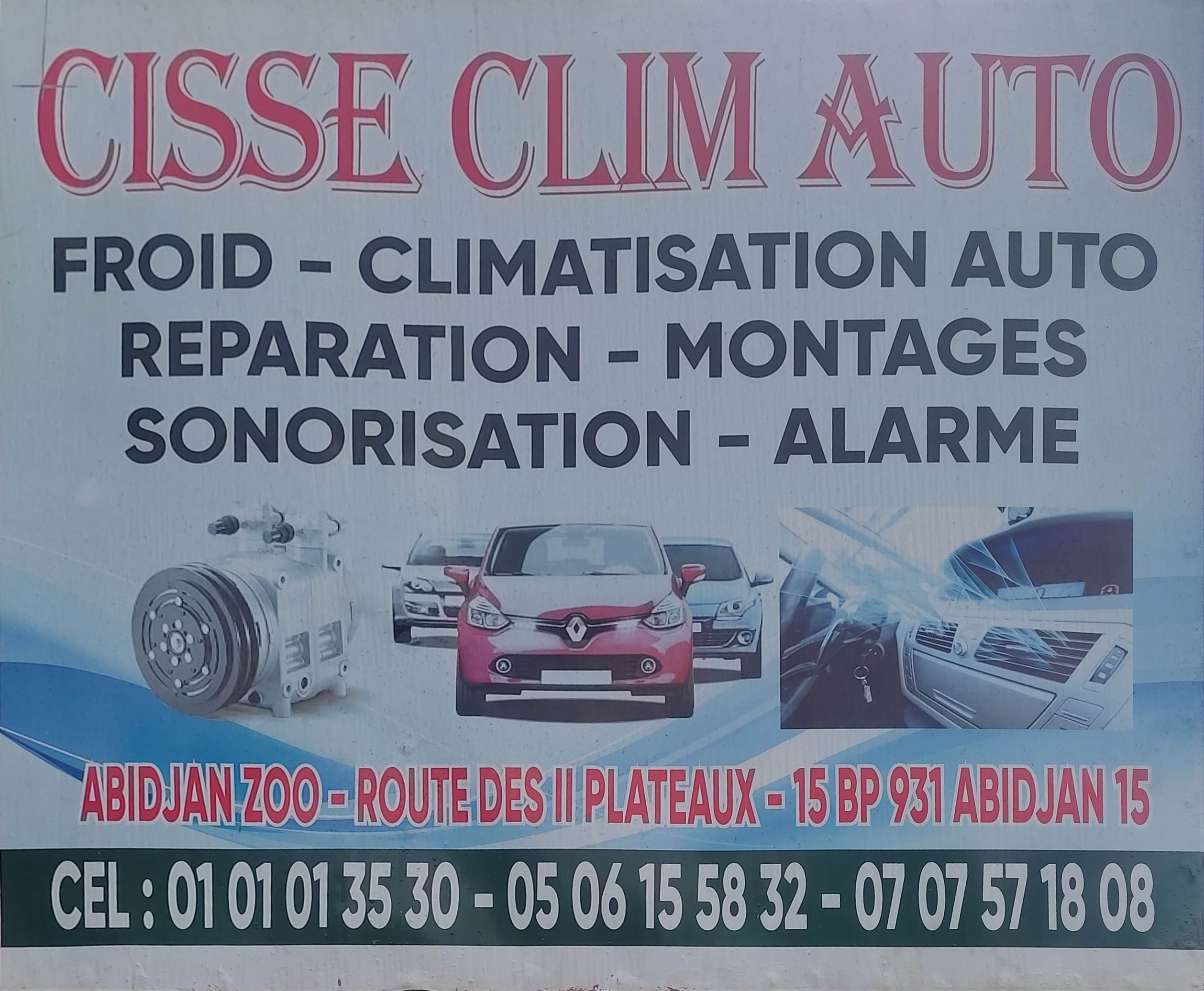 Cissé Clim Auto