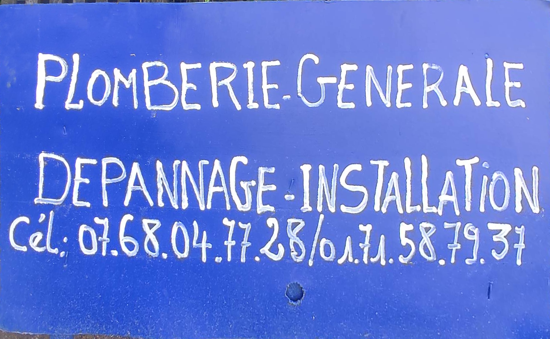 Plomberie Générale – Dépannage – Installation