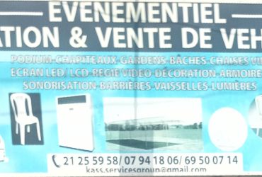 Événements et location