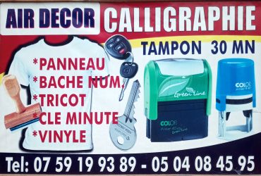 AIR DÉCOR CALLIGRAPHIE