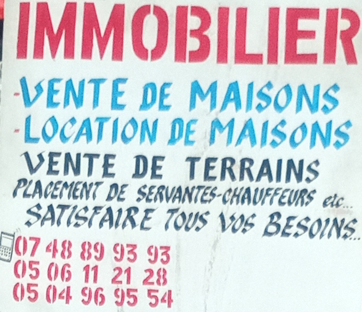 Agence immobilière