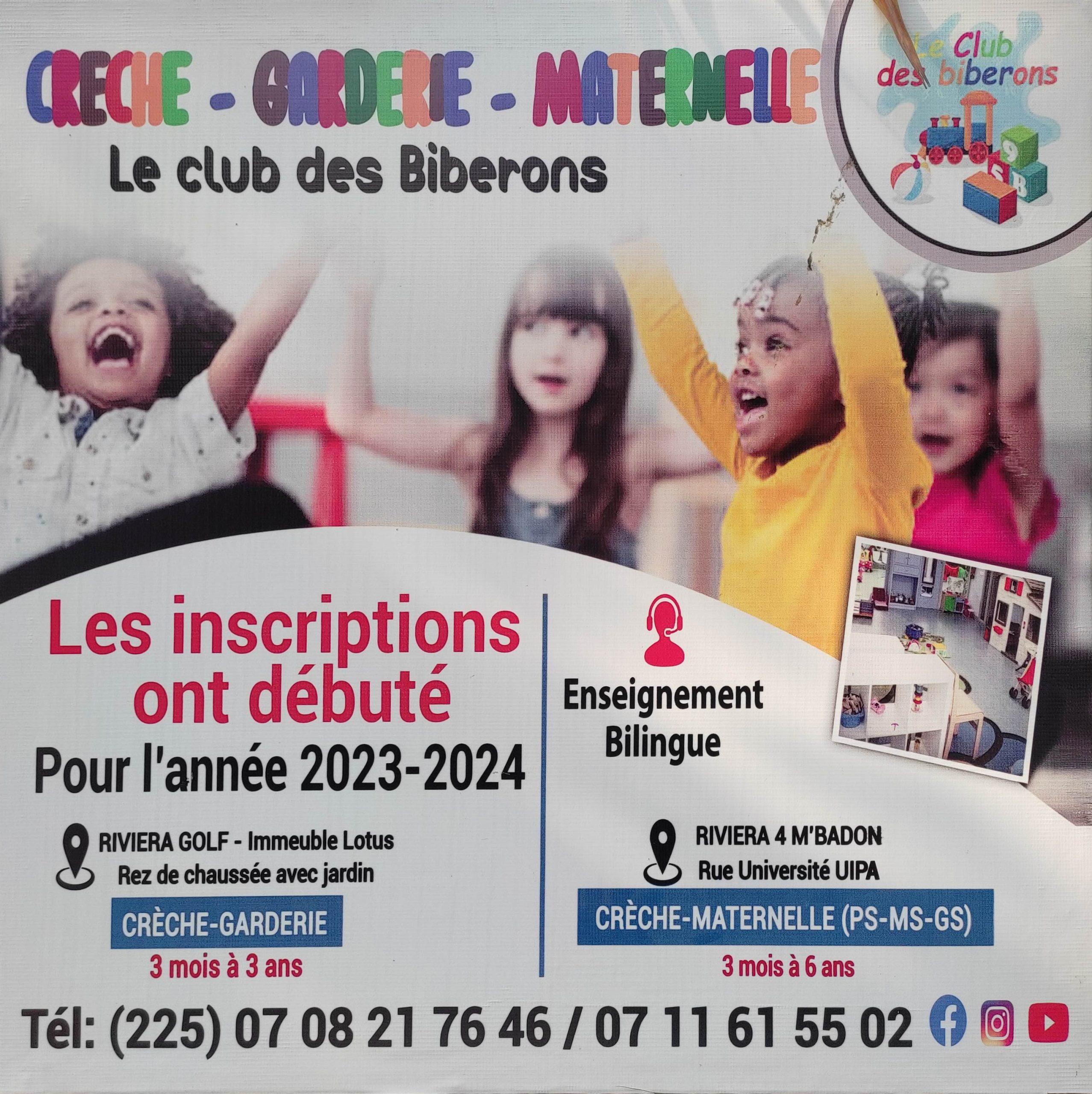 Le Club Des Biberons – Crèche – Garderie – Maternelle