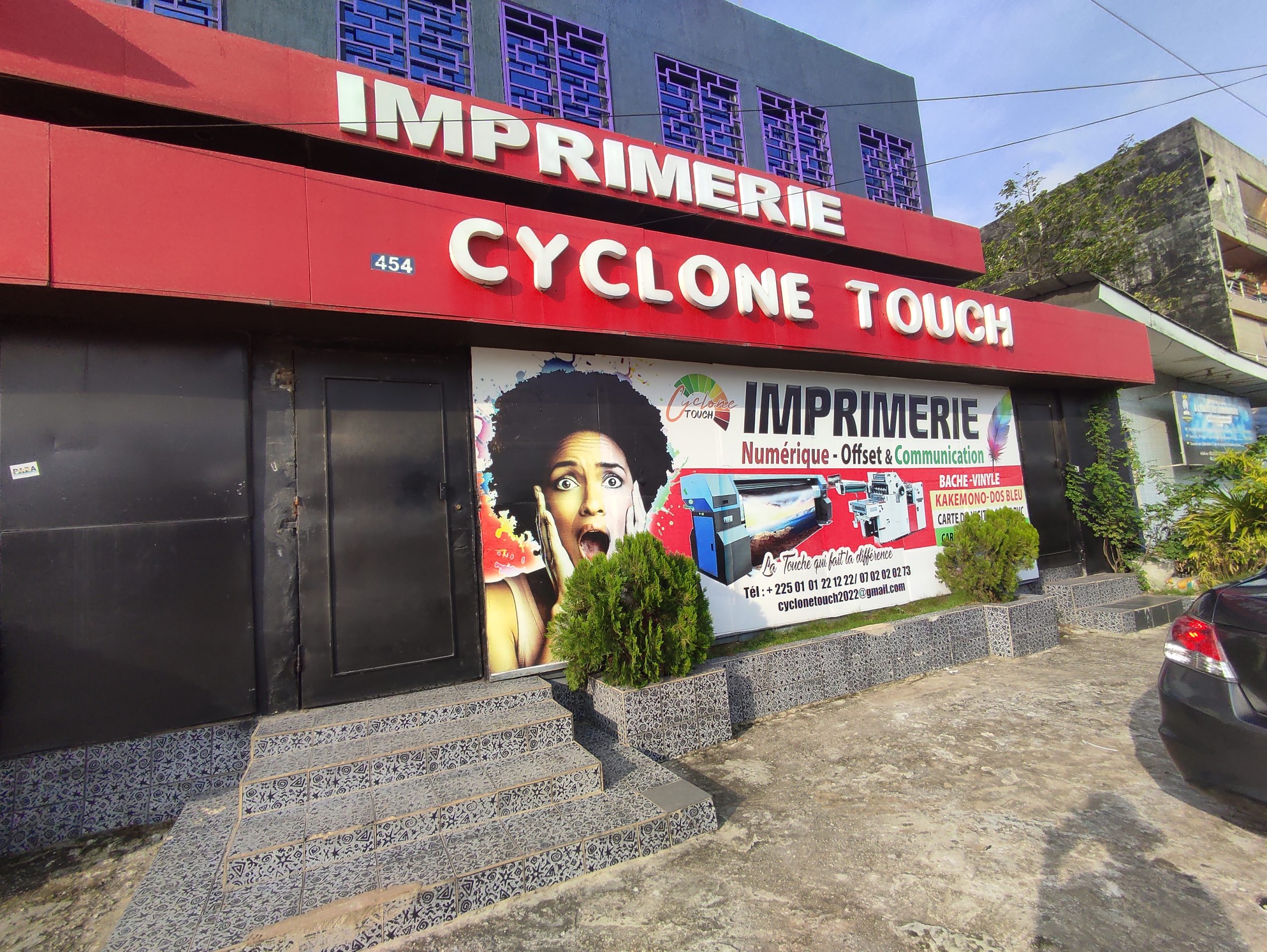 Imprimerie Cyclone Touch