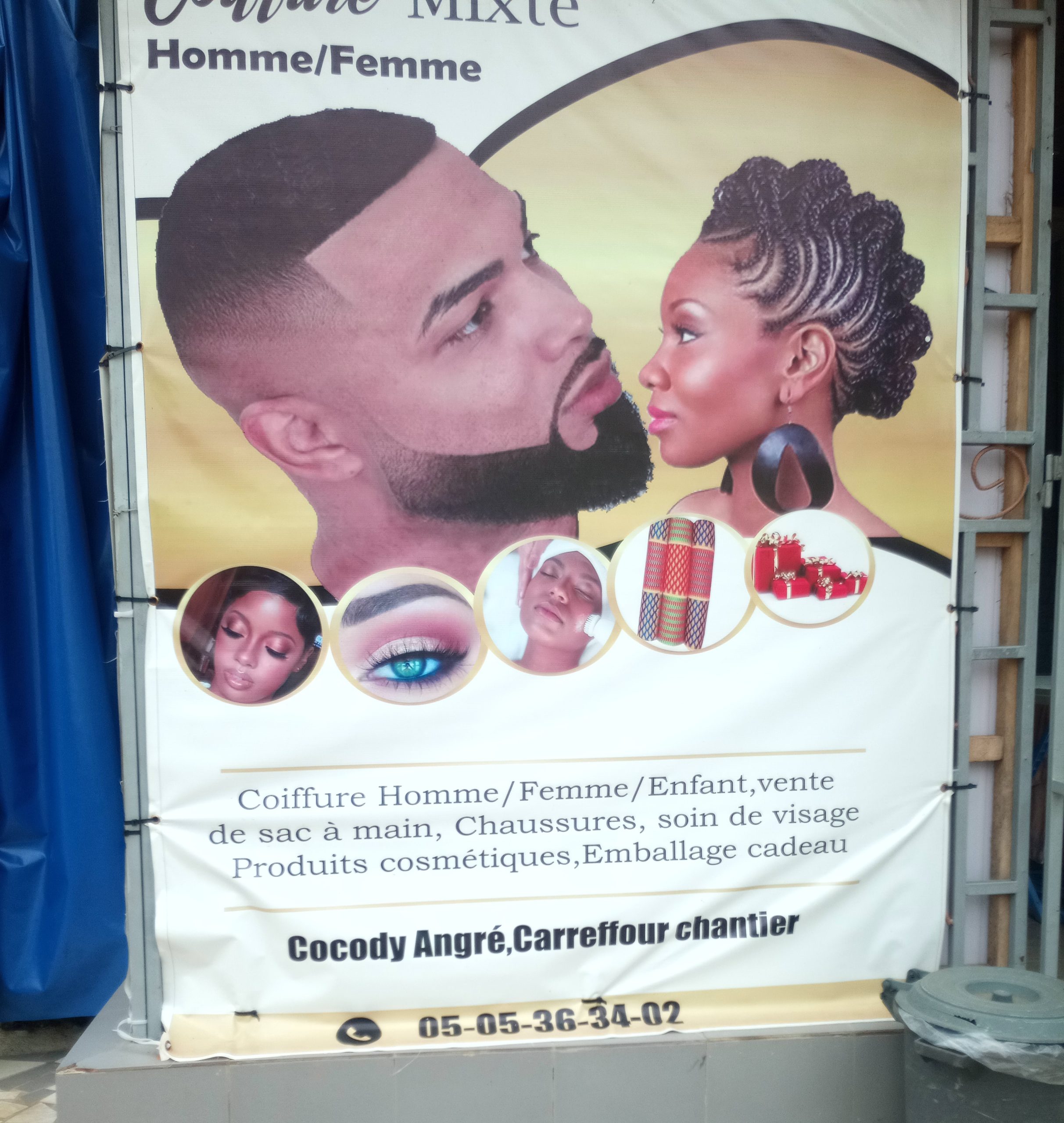 SALON DE COIFFURE MIXTE