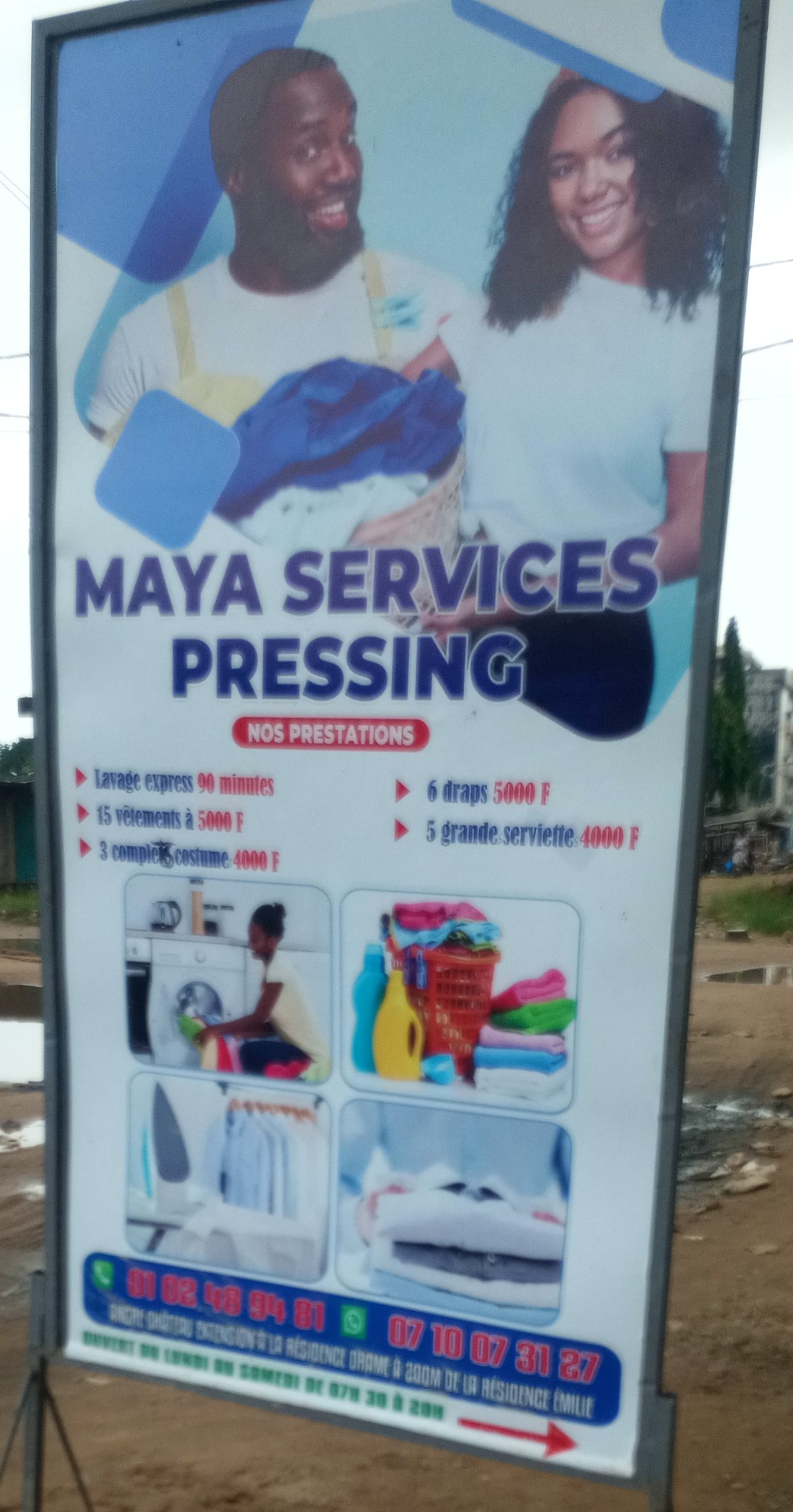 MAYA SERVICE PRESSING