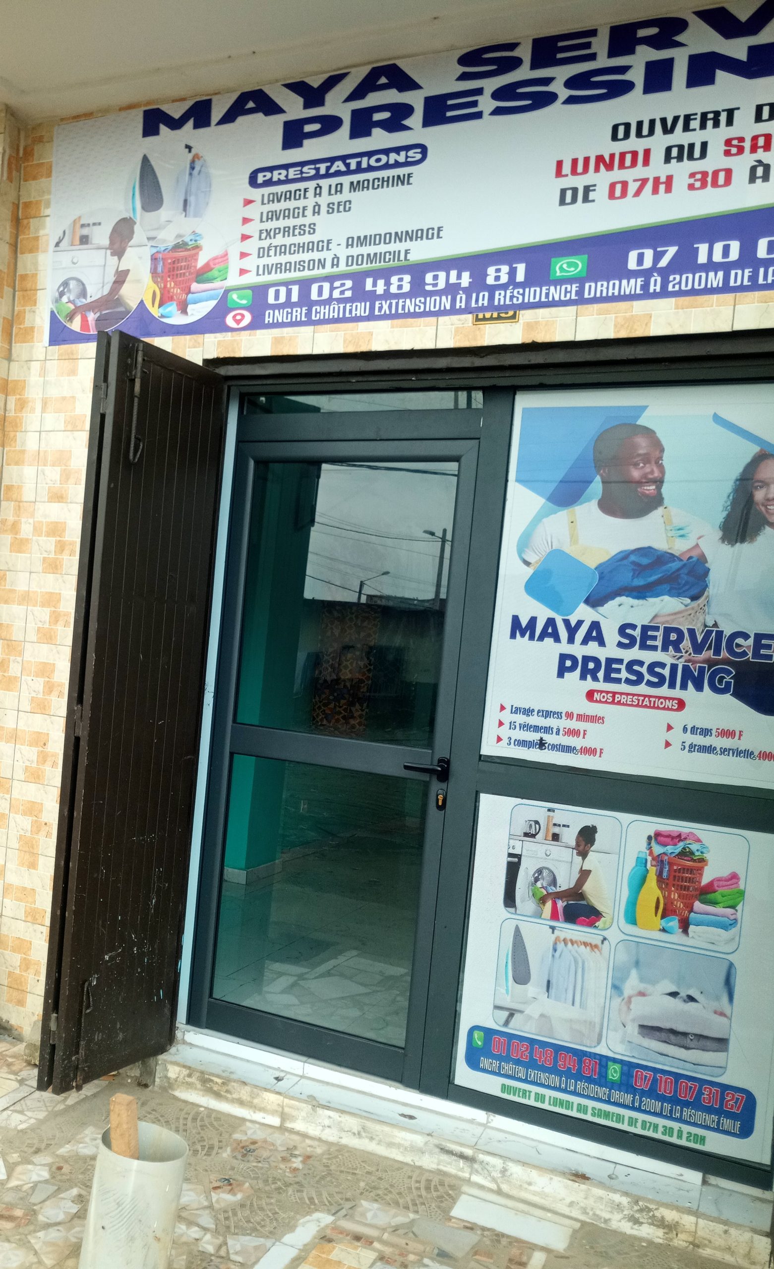 MAYA SERVICE PRESSING