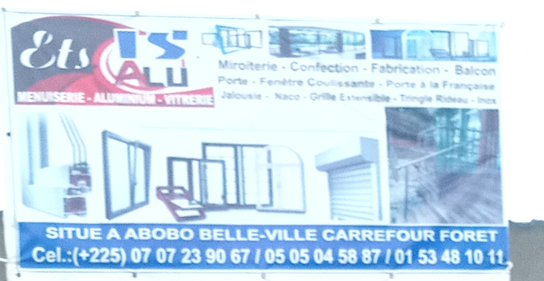 ETS IS ALU MENUISERIE ALUMINIUM VITRERIE