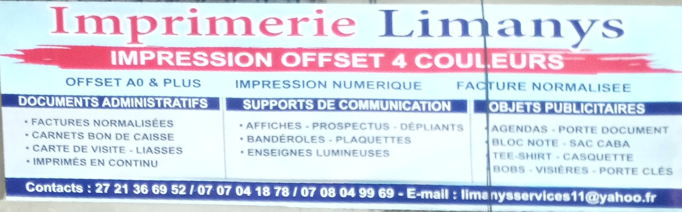 Imprimerie Limanys