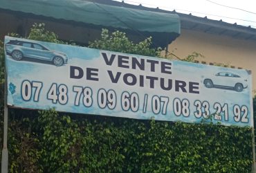 VENTE DE VOITURE