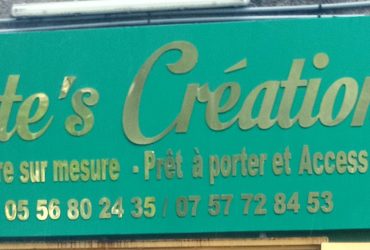 LATE'S CRÉATION