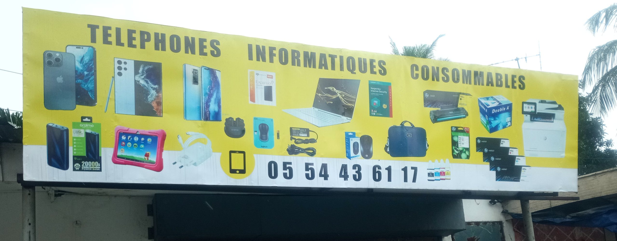 Vente d'appareils