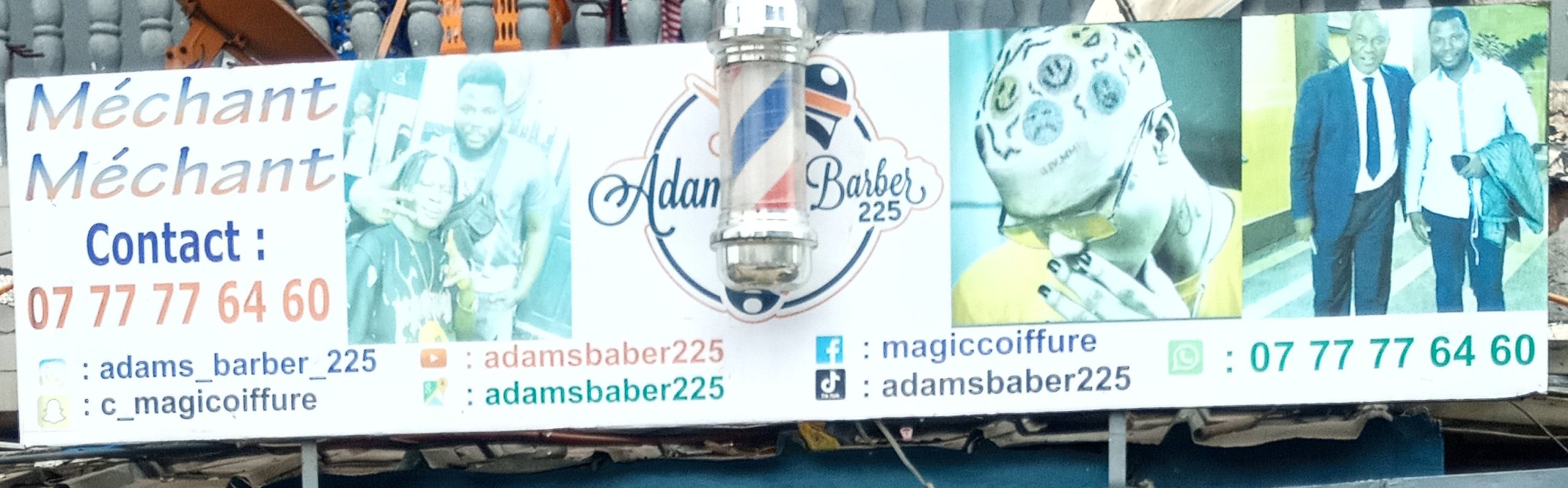 Adams barber 225 Coiffure