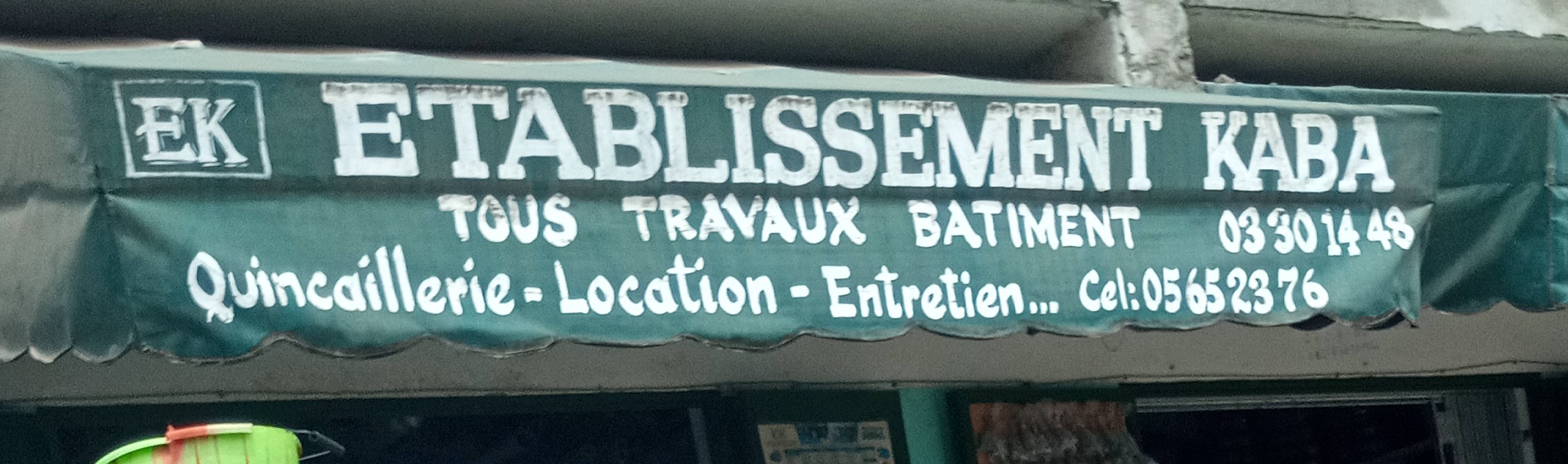 EK  ETABLISSEMENT KABA