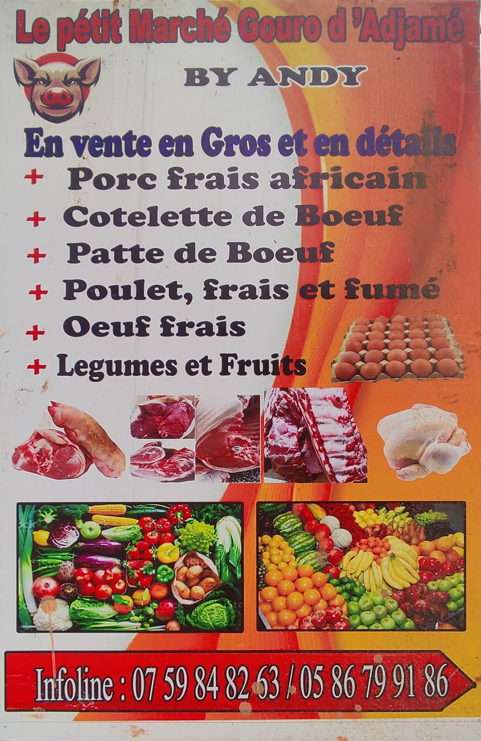 Le Petit Marché Gouro d'Adjamé